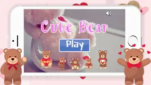 Cute Bear Match Find The Pair screenshot #2 for iPhone