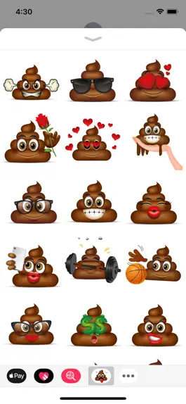 Game screenshot Poop Emoji Stickers - Cute Poo hack