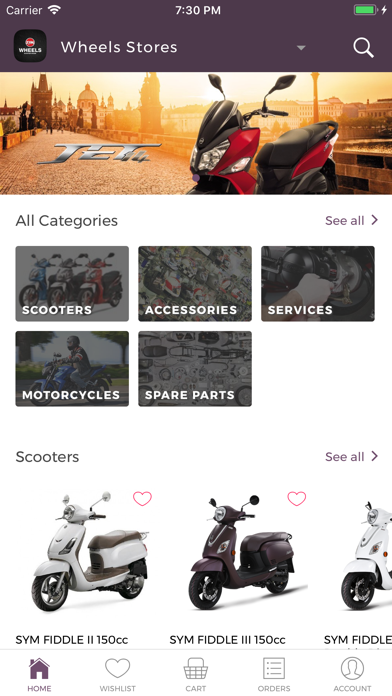 Wheels Scooters screenshot 2
