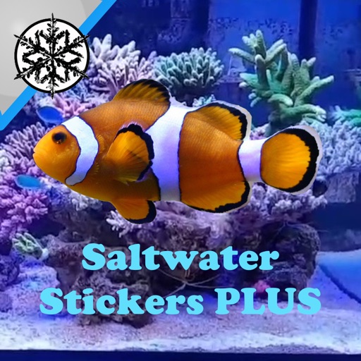 Saltwater Fish Stickers Plus