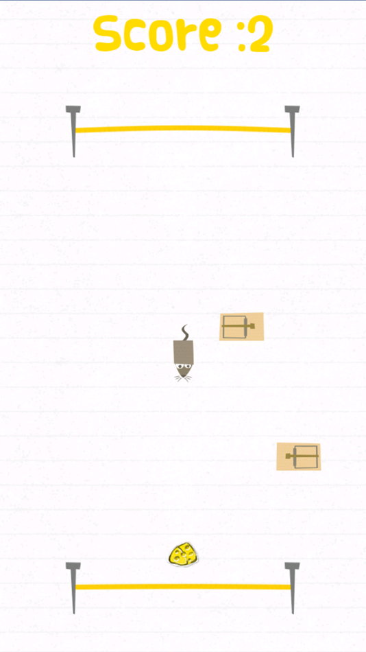 #3. Mouse Pong (iOS) 由: Granjur