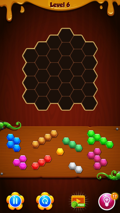 Hexa Puzzle Plus 2 iPhone screenshot