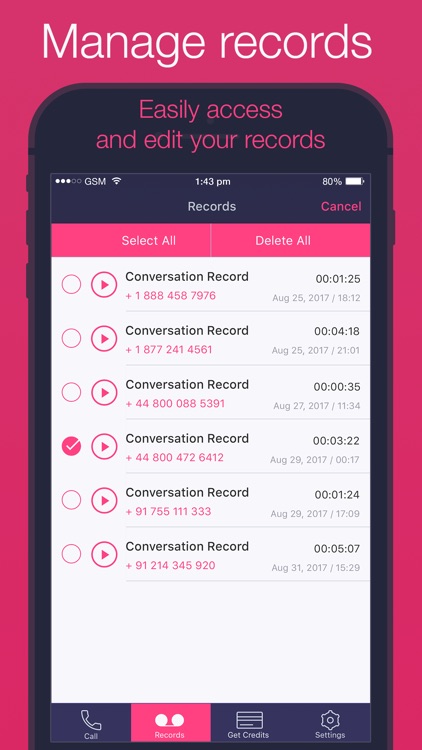 CALL RECORDER - VOICE CHANGER screenshot-3
