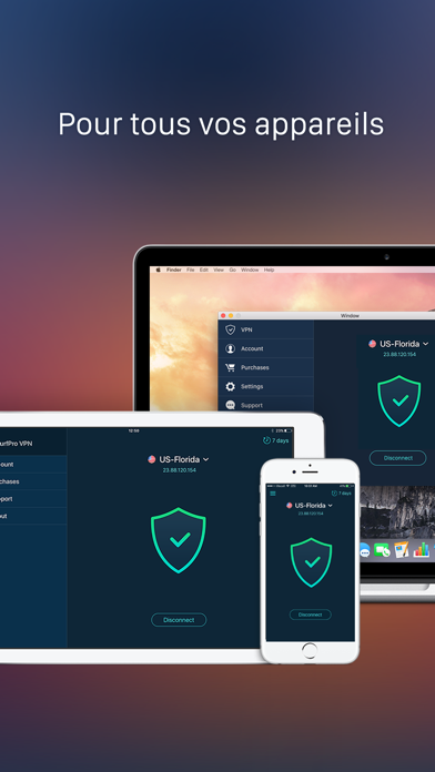 Screenshot #3 pour SurfPro VPN – Wifi Protection