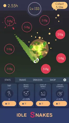 Game screenshot Idle Snakes-Control Balls apk