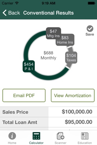 King Financial MTG Calculator screenshot 4