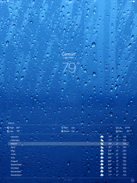 Climate - Weather Averages screenshot 2