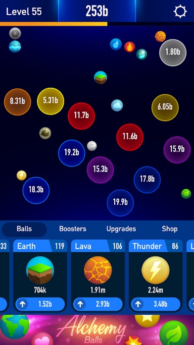 Idle balls alchemy: idle games screenshot 2