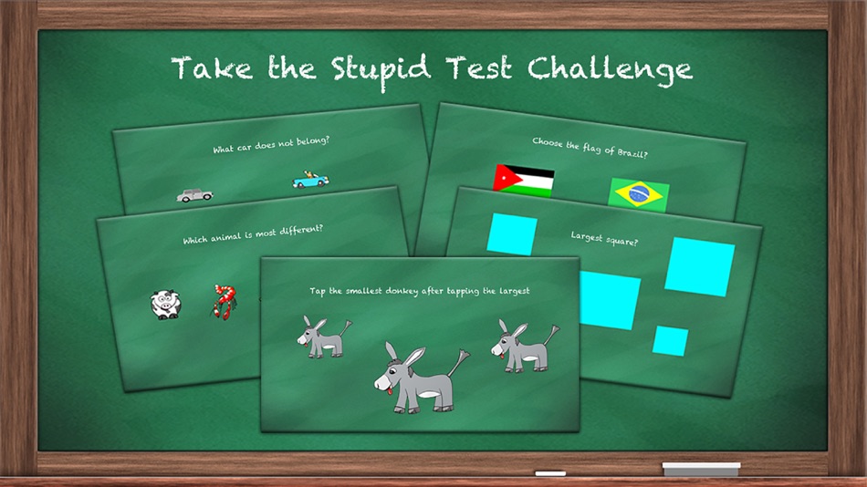 #1. Stupid Test - Brainteasers, Trivia, and Logic (iOS) Podle: Digital Bananas, LLC