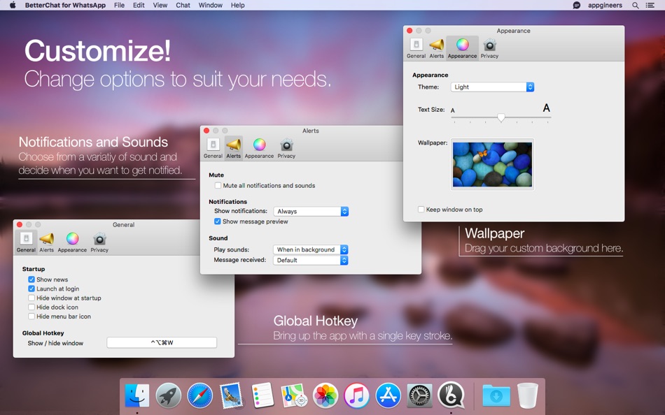 #5. BetterChat for WhatsApp (macOS) 由: appgineers