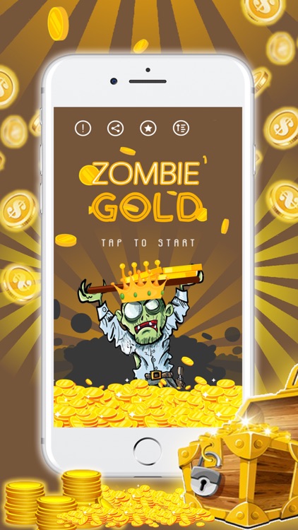 Zombie Gold Game For Halloween