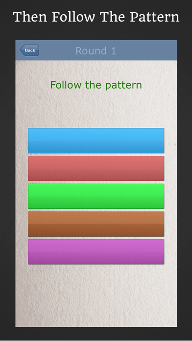 Screenshot #2 pour Five Tone: Follow The Pattern