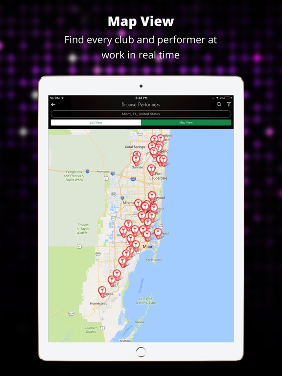 Tip-Her iPad screenshot