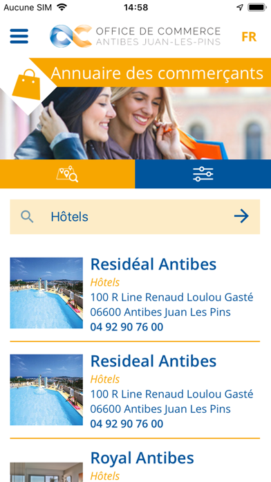 Antibes Juan-les-Pins Commerce screenshot 2