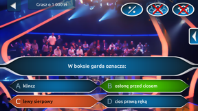Milionerzy Quiz screenshot