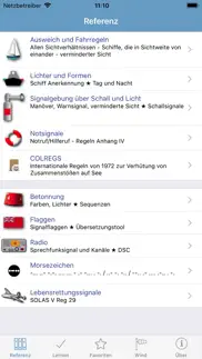 marine regeln und signale iphone bildschirmfoto 1