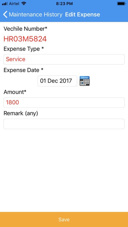 Vehicle Mileage & Expense screenshot-4