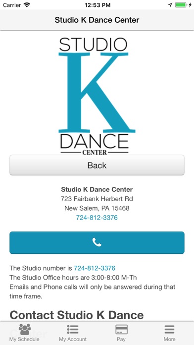 Studio K Dance Center screenshot 3