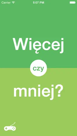 Game screenshot Więcej czy mniej? apk