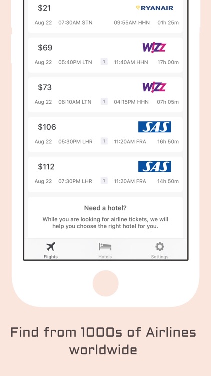 Last Minute Booking - Cheap Flights and Hotels app