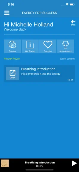 Game screenshot Audio - Energy For Success mod apk