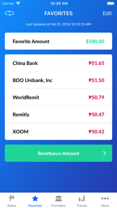 PHP Peso Exchange Rates screenshot 3