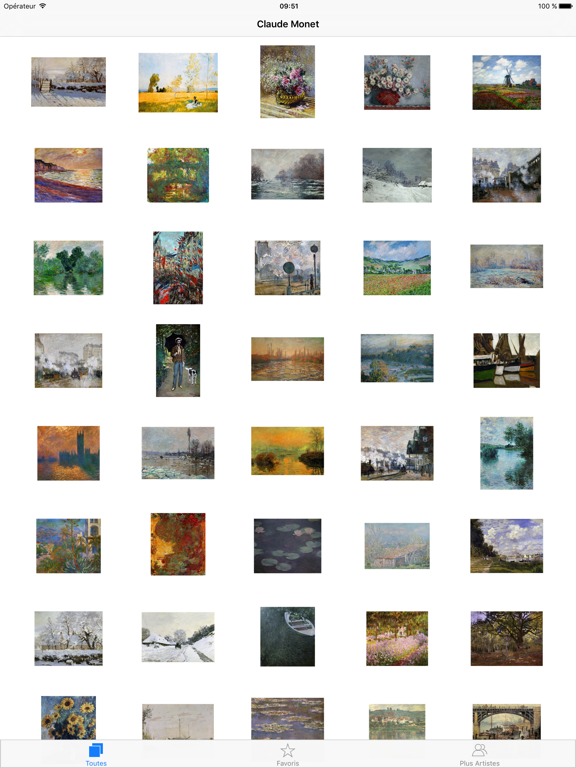 Screenshot #4 pour Monet 308 peintures HD