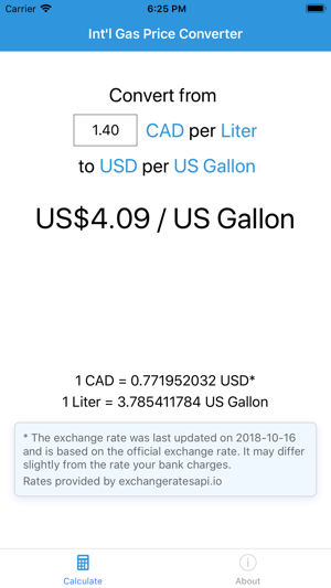 Int'l Gas Price Converter(圖1)-速報App