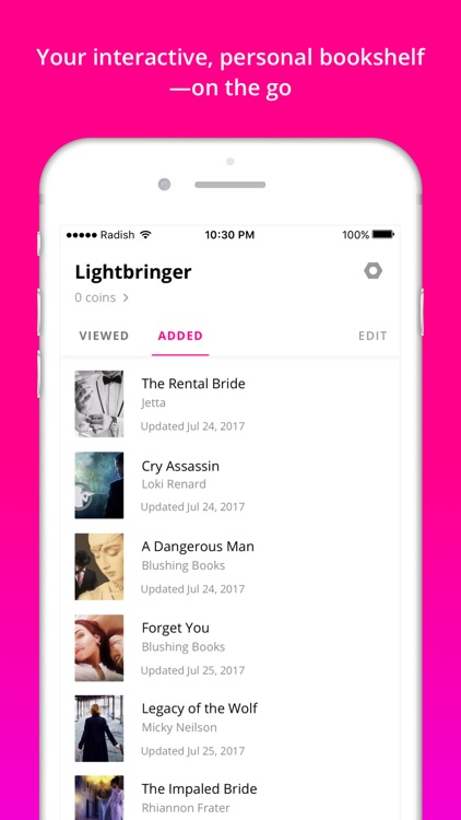 Radish — Fiction Serials screenshot-3