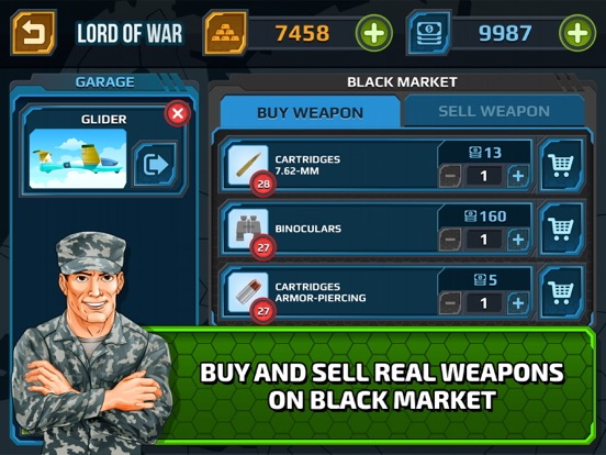 The Lord of War iPad app afbeelding 4