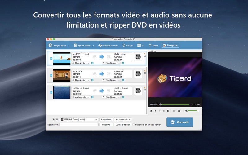 Screenshot #2 pour Tipard Video Converter Pro