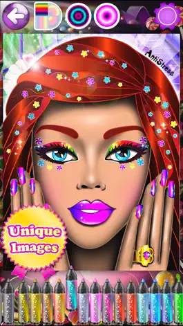 Game screenshot Candy Princess Adult Coloring apk