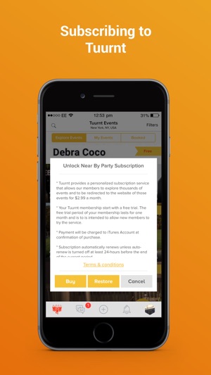 Tuurnt: Nearby Party & Events(圖5)-速報App