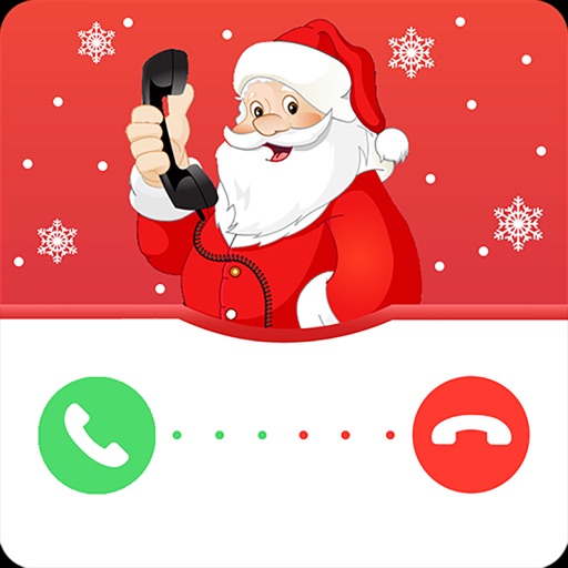 Calling From Santa Claus Icon
