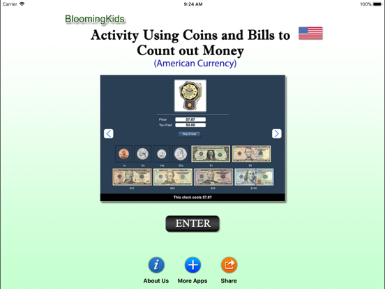 Screenshot #4 pour Activity Coins and Bills USD