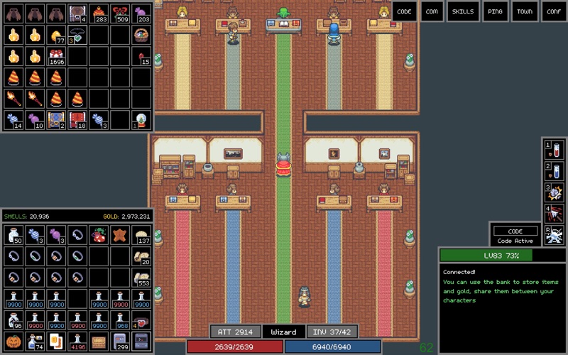 Screenshot #5 for Adventure Land - CODE MMORPG