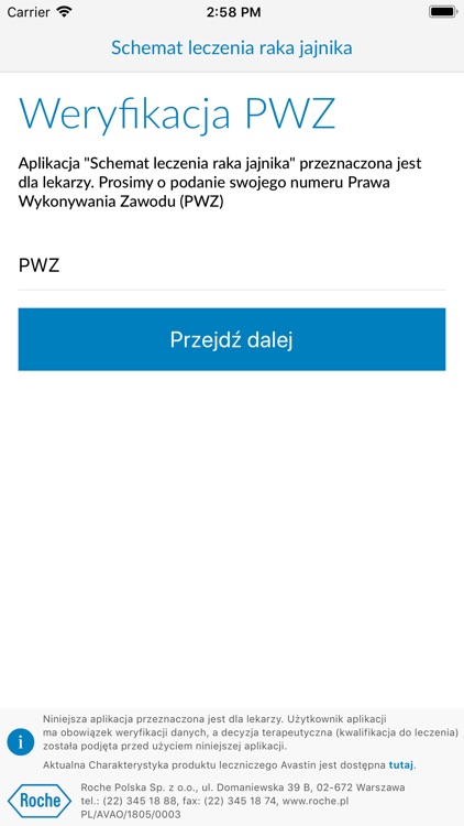 Schemat leczenia rak jajnika