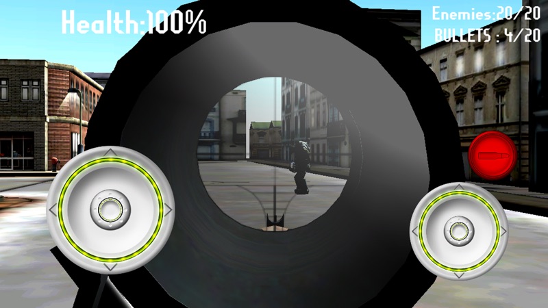 3d Modern City Crime FPS Sniper screenshot 2