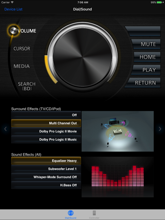 Screenshot #4 pour Panasonic Theater Remote 2014