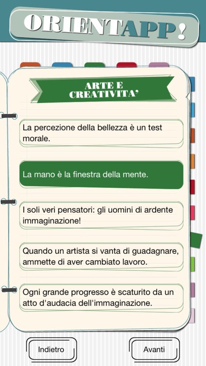 OrientApp! - Prova il test