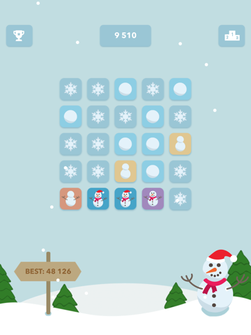 Snowman: Winter Puzzle screenshot 3