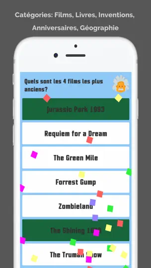 Capture d'écran de 2 Player Quiz sur iPhone 2
