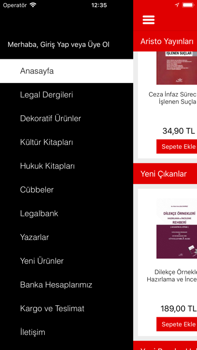 Screenshot #2 pour Legal Kitabevi