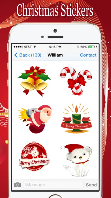 Christmas Awesome Stickers screenshot 2