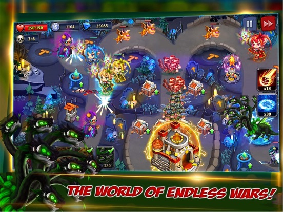 Screenshot #4 pour Kingdom Defense: Heroes War TD