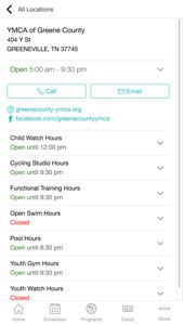 YMCA of Greene County screenshot #1 for iPhone