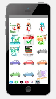 learn to drive sticker pack iphone screenshot 2