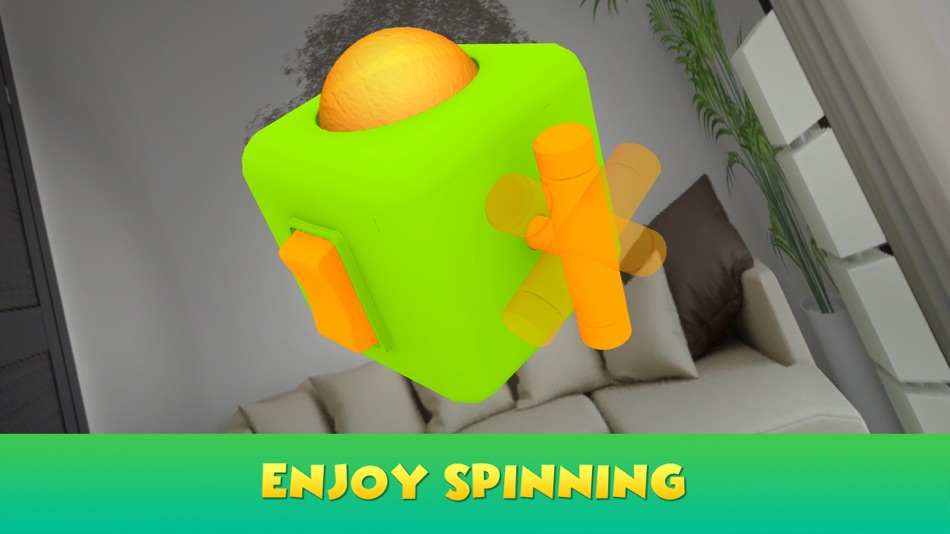 #2. Hand Fidget Cube Simulator 3D (iOS) By: Tayga Games OOO