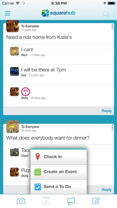 SquareHub Family Organizer screenshot 2