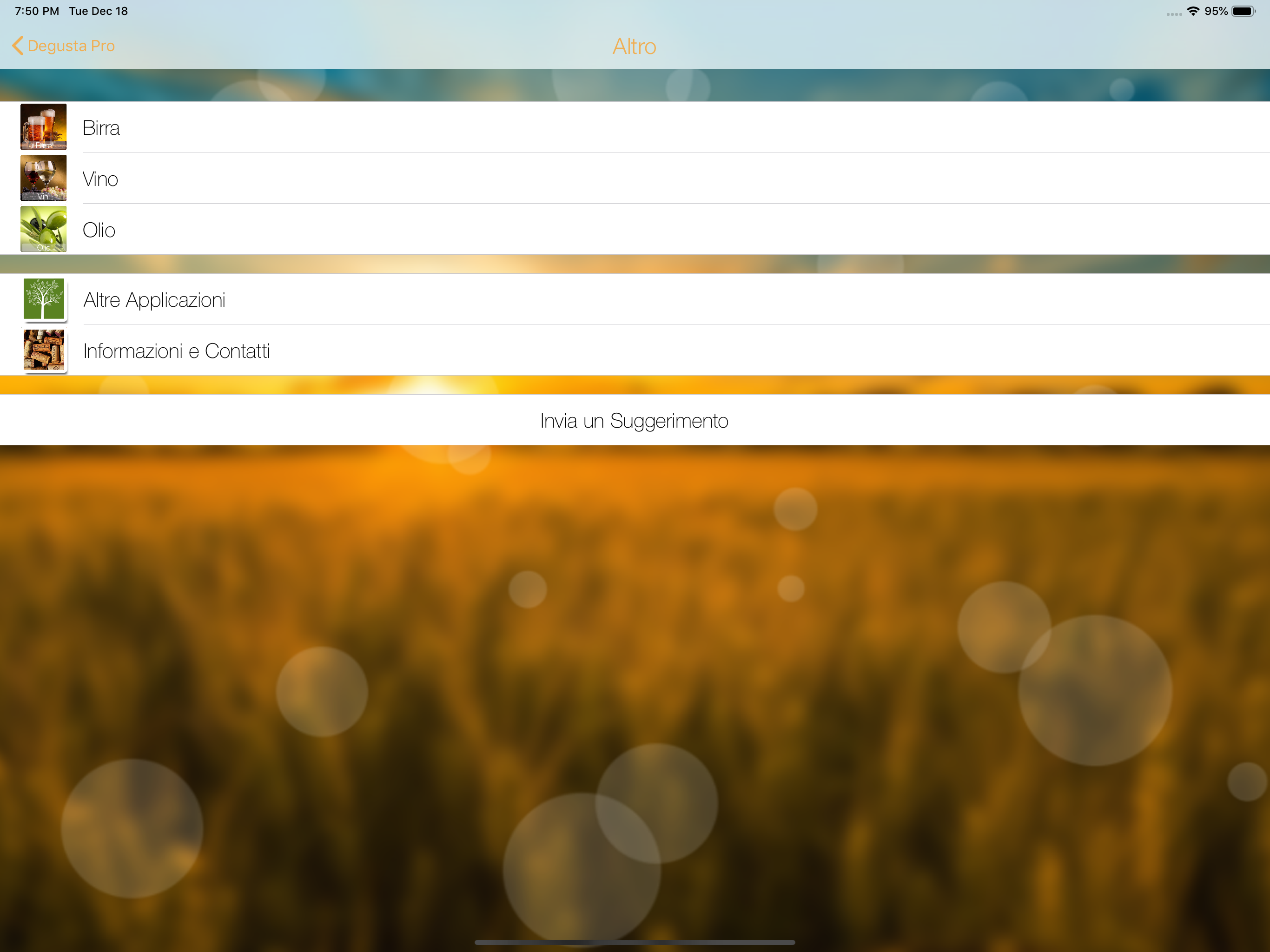 Degusta Pro screenshot 10